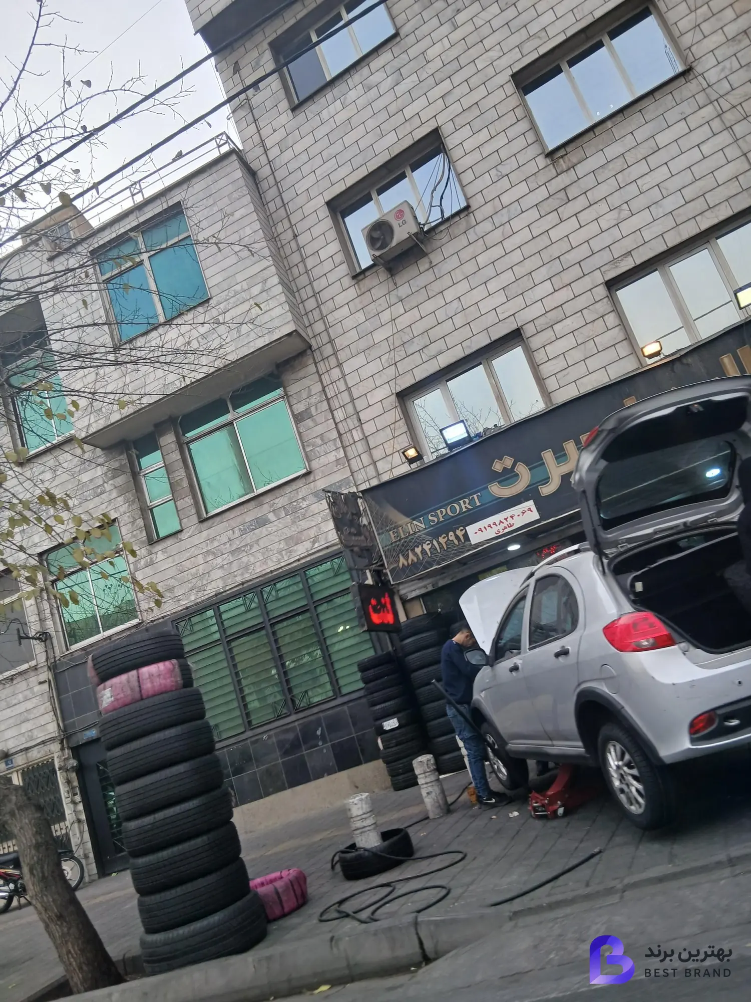تصویر اسپرت تایر الین