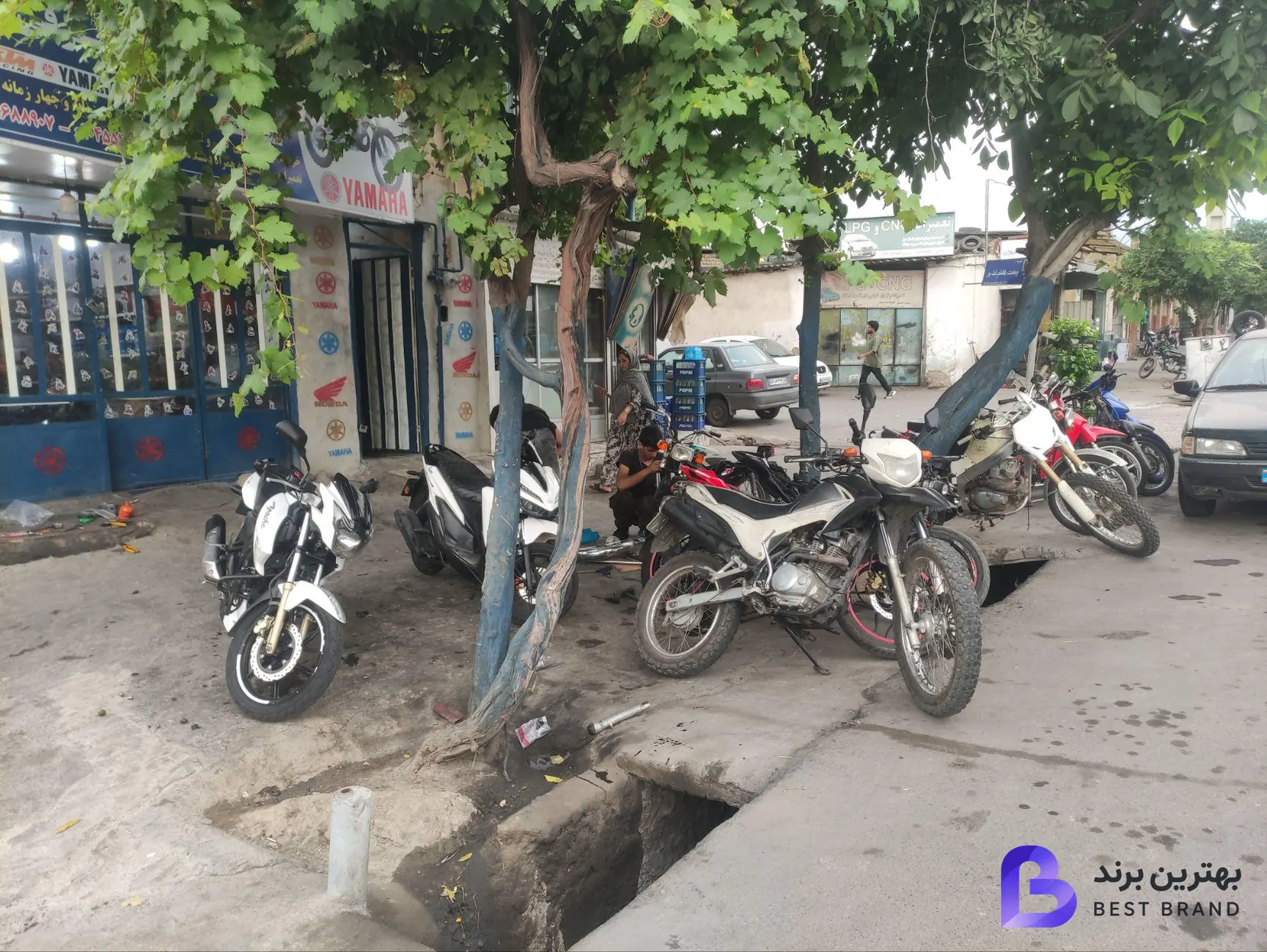 تصویر 1 از تعمیرات موتورسیکلت ابوالفضل قرقی