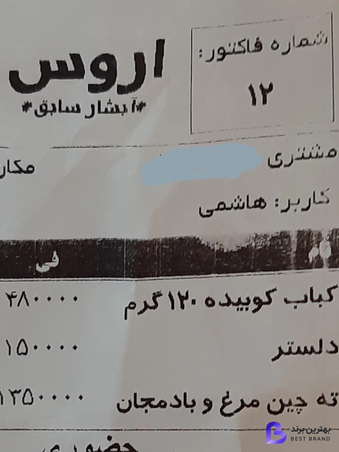 تصویر 1 از رستوران اروس