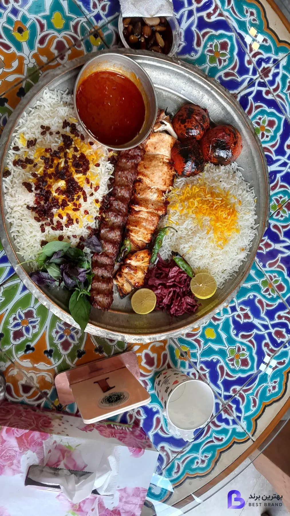 تصویر 4 از رستوران سینی مسی