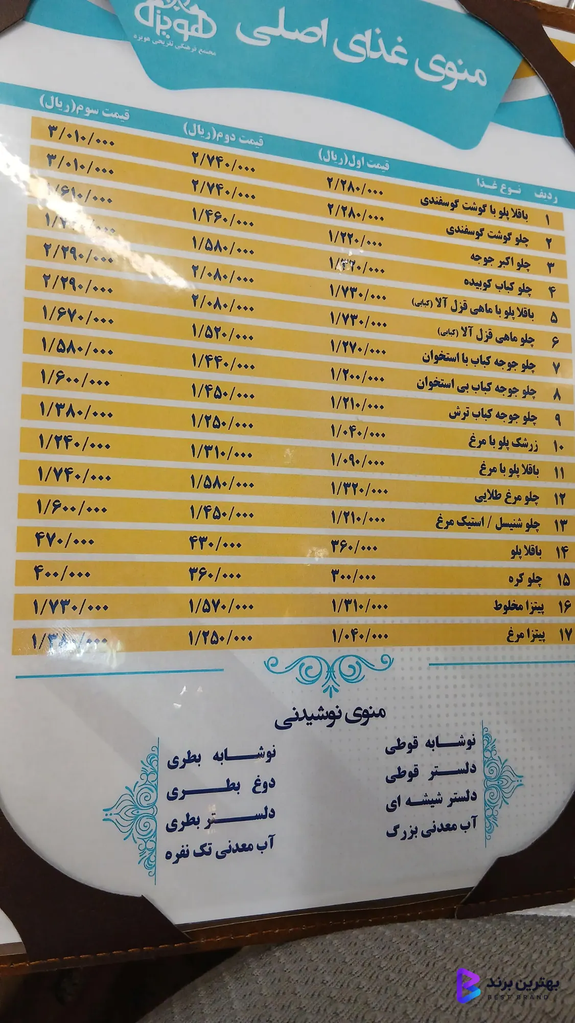 تصویر 1 از رستوران هویزه
