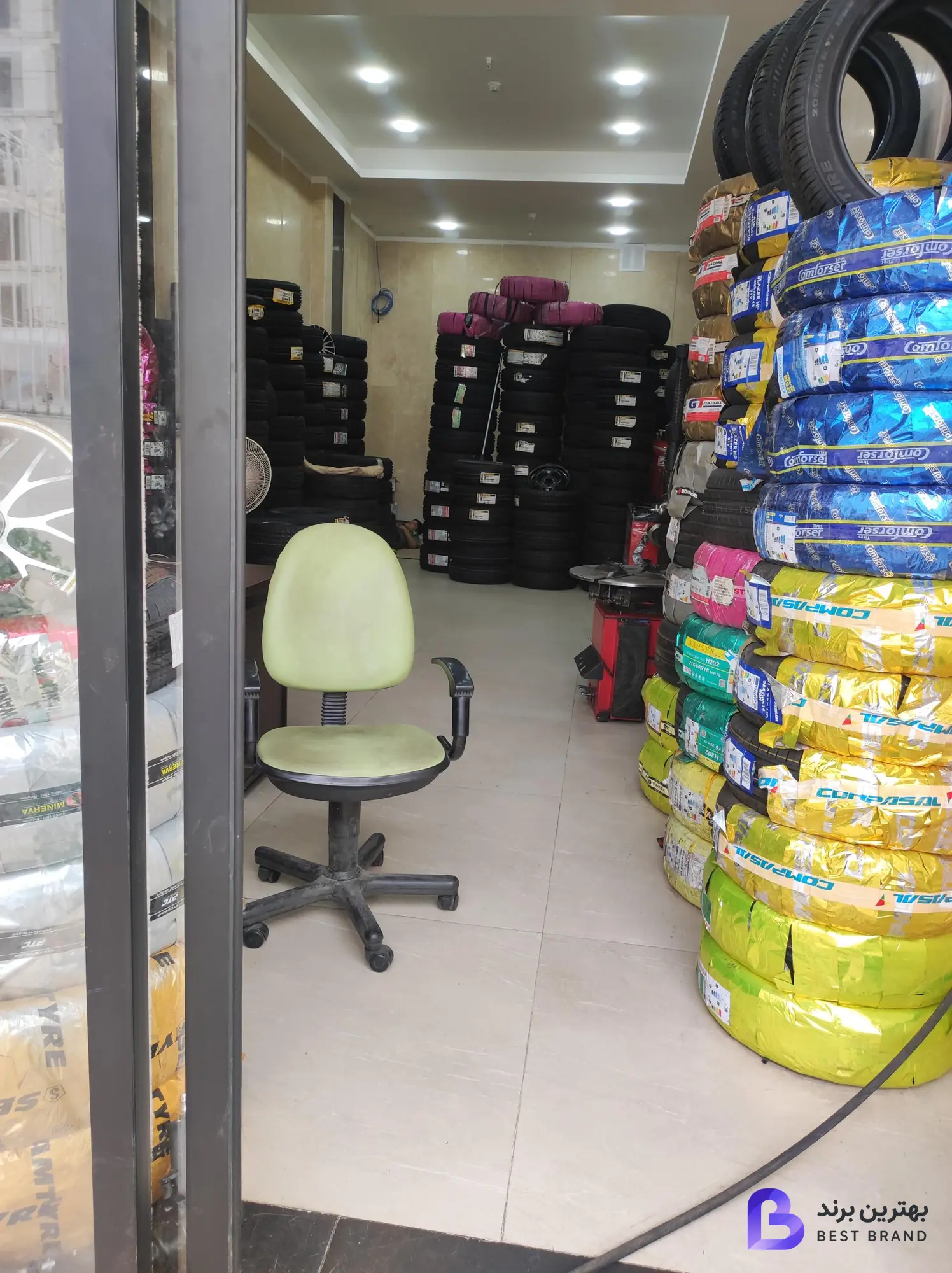تصویر 1 از رینگ و لاستیک آس