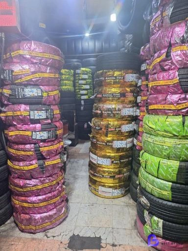 تصویر 1 از لاستیک شهرزیبا