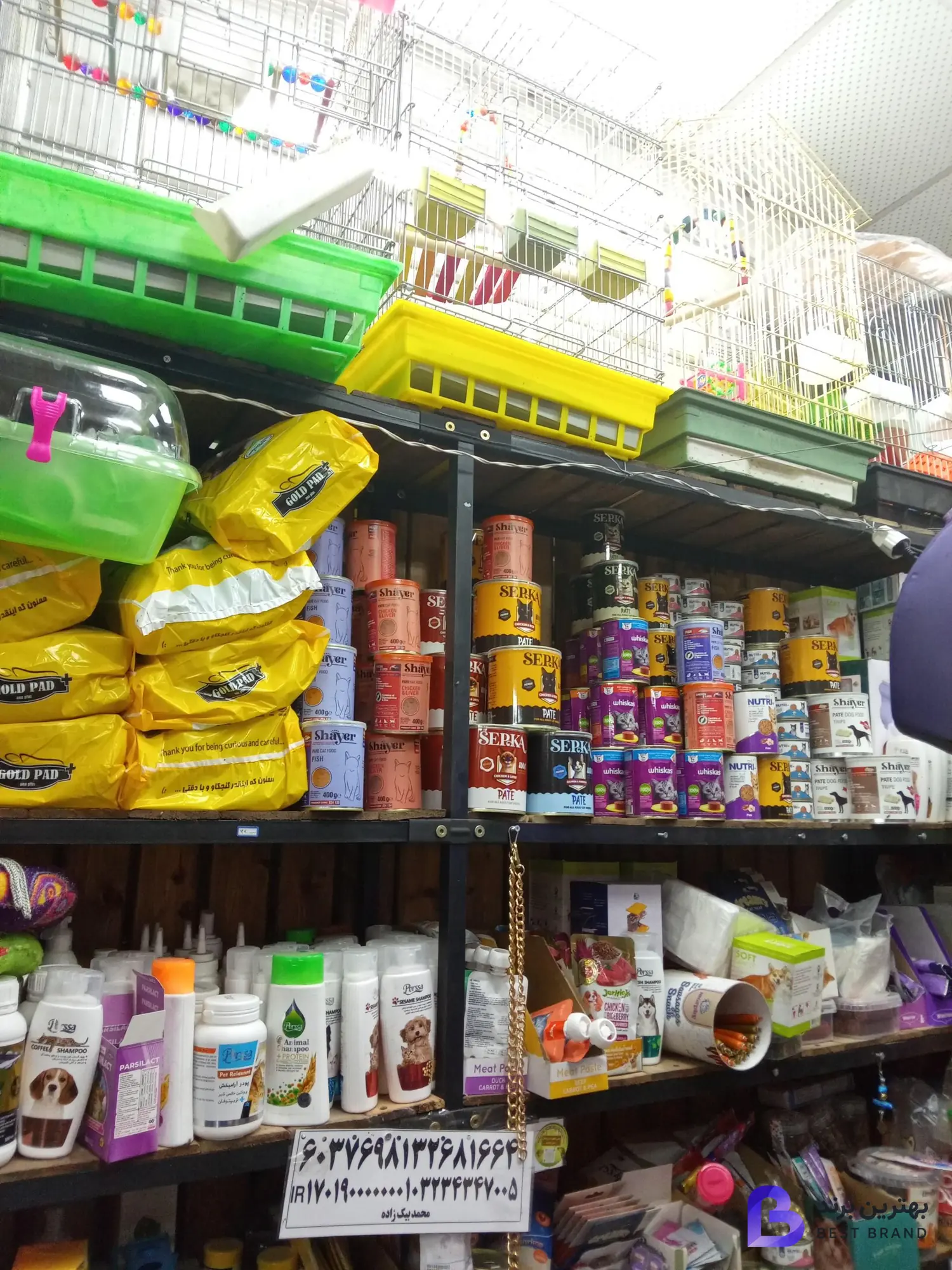 تصویر 2 از لوازم پرندگان زینتی سام برد 2