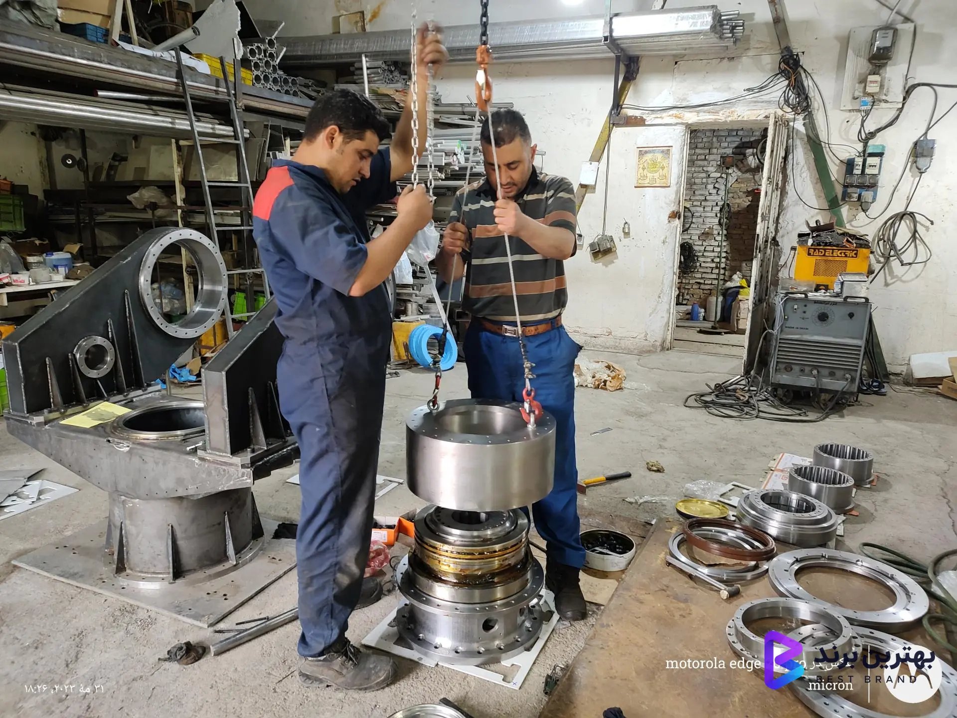 تصویر 1 از کارگاه ماشینکاری cnc میکرون (فرجی)