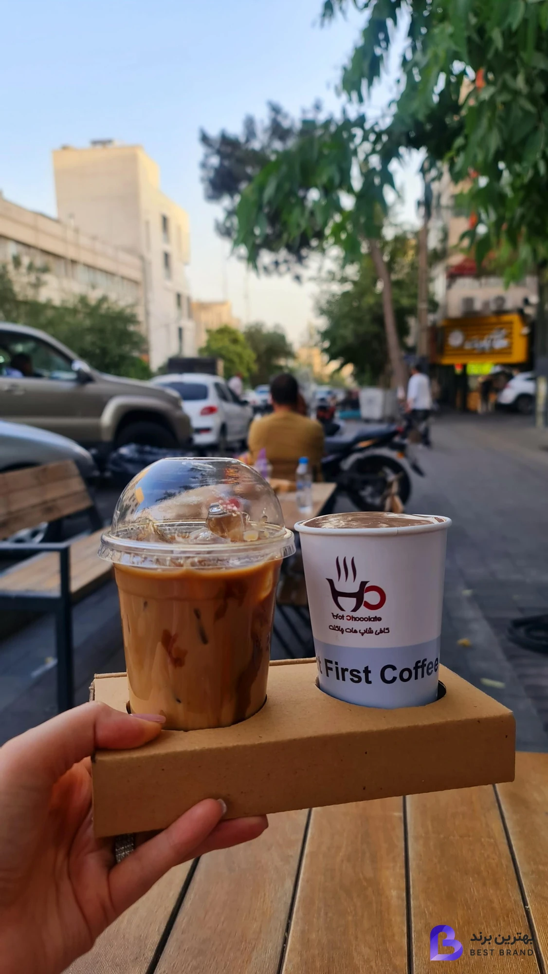 تصویر کافه هات چاکلت