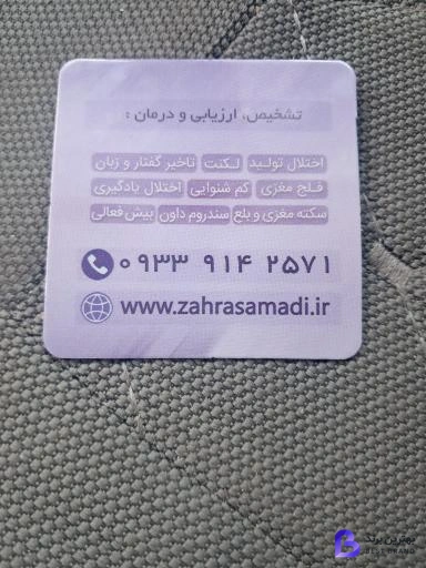 تصویر گفتاردرمانی زهرا صمدی